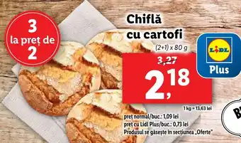 Lidl Chiflă cu cartofi Ofertă