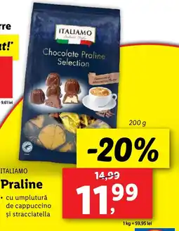 Lidl ITALIAMO Praline Ofertă