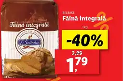 Lidl BELBAKE Făină integrală Ofertă