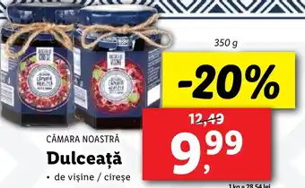 Lidl CĂMARA NOASTRĂ Dulceaţă Ofertă