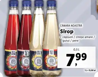 Lidl CĂMARA NOASTRĂ Sirop Ofertă