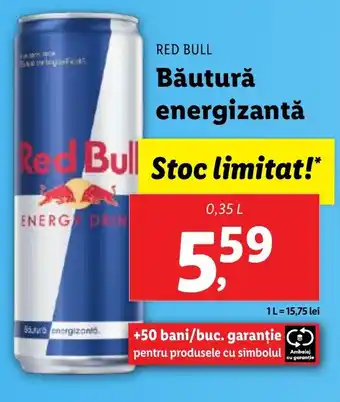 Lidl RED BULL Băutură energizantă Ofertă