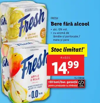 Lidl FRESH Bere fără alcool Ofertă