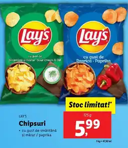 Lidl LAY'S Chipsuri Ofertă