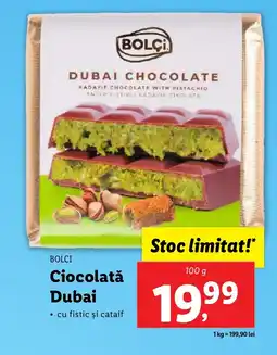 Lidl BOLCI Ciocolată Dubai Ofertă