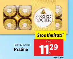 Lidl FERRERO ROCHER Praline Ofertă