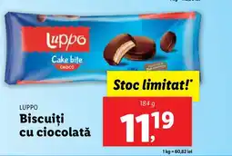 Lidl LUPPO Biscuiţi cu ciocolată Ofertă