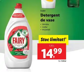 Lidl FAIRY Detergent de vase Ofertă