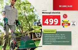 Lidl PARKSIDE Motosapă electrică Ofertă