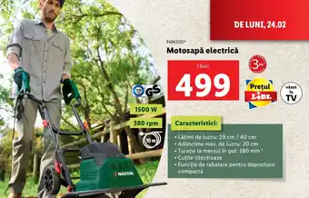 Lidl PARKSIDE Motosapă electrică Ofertă