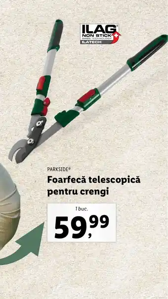 Lidl PARKSIDE Foarfecă telescopică pentru crengi Ofertă