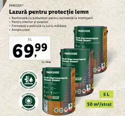 Lidl PARKSIDE Lazură pentru protecție lemn Ofertă