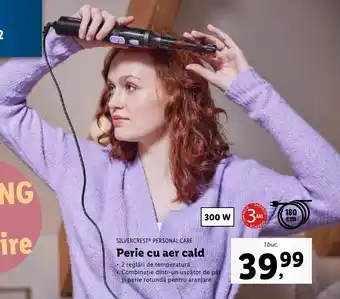 Lidl SILVERCREST® PERSONAL CARE Perie cu aer cald Ofertă