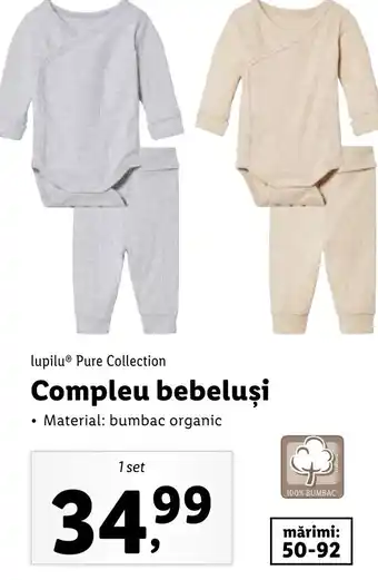 Lidl Compleu bebeluşi Ofertă