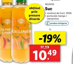 Lidl SOLEVITA Suc Ofertă