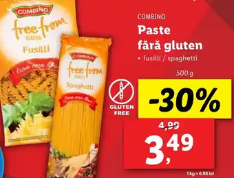 Lidl COMBINO Paste fără gluten Ofertă