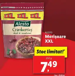 Lidl ALESTO Merişoare XXL Ofertă