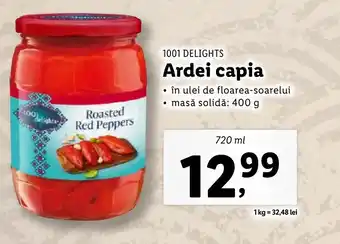 Lidl 1001 DELIGHTS Ardei capia Ofertă