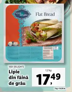 Lidl 1001 DELIGHTS Lipie din făină de grâu Ofertă