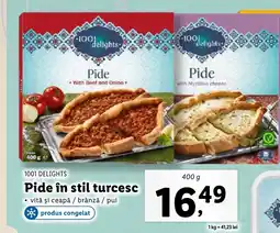 Lidl 1001 DELIGHTS Pide în stil turcesc Ofertă