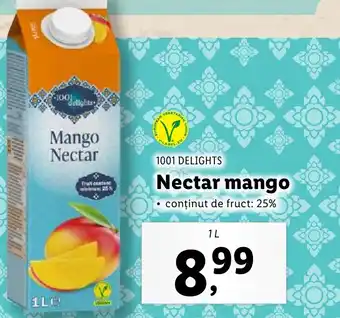 Lidl 1001 DELIGHTS Nectar mango Ofertă