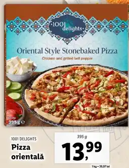 Lidl 1001 DELIGHTS Pizza orientală Ofertă