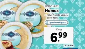 Lidl 1001 DELIGHTS Humus Ofertă