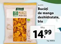 Lidl ALESTO Bucăţi de mango deshidratate, bio Ofertă