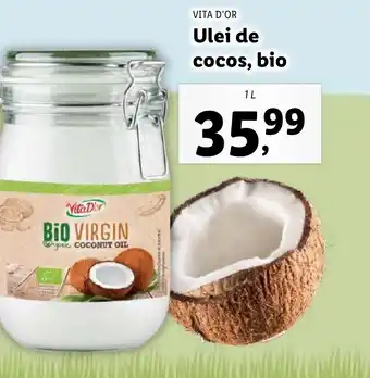 Lidl VITA D'OR Ulei de cocos, bio Ofertă