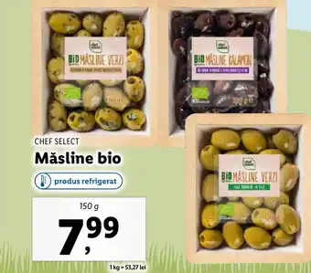 Lidl CHEF SELECT Măsline bio Ofertă