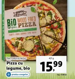 Lidl TRATTORIA ALFREDO Pizza cu legume, bio Ofertă