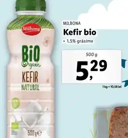 Lidl MILBONA Kefir bio Ofertă