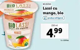 Lidl MILBONA Lassi cu mango, bio Ofertă