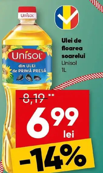 PROFI Ulei de floarea soarelui Unisol Ofertă