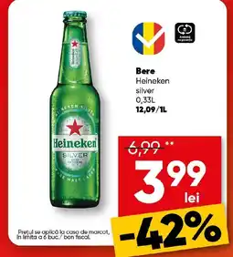 PROFI Bere Heineken silver Ofertă