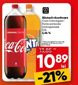 PROFI Băutură răcoritoare Coca Cola regular/ Fanta portocale carbogazoasă Ofertă