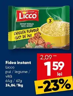 PROFI Fidea instant Licco Ofertă