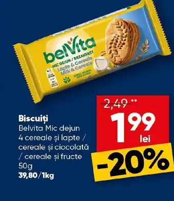 PROFI Biscuiţi Belvita Mic dejun Ofertă