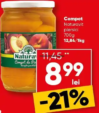 PROFI Compot Naturavit piersici Ofertă