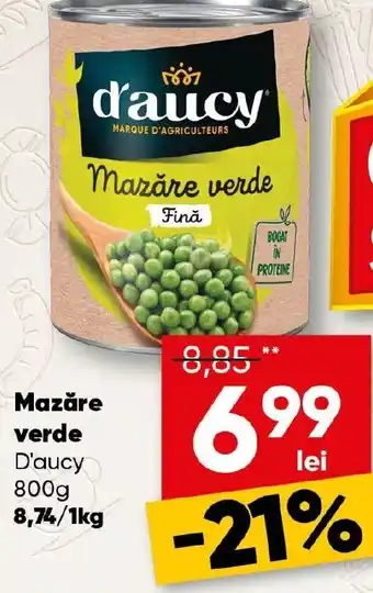 PROFI Mazăre verde D'aucy Ofertă