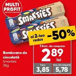 PROFI Bomboane de ciocolată Smarties Ofertă