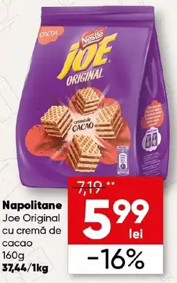 PROFI Napolitane Joe Original cu cremă de cacao Ofertă