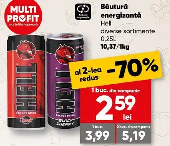 PROFI Băutură energizantă HELL Ofertă