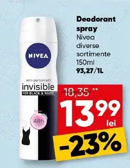 PROFI Deodorant spray Nivea Ofertă