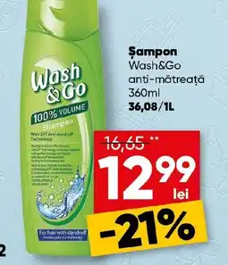 PROFI Şampon Wash&Go anti-mătreață Ofertă