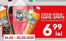 PROFI COCA-COLA/ FANTA/SPRITE Ofertă