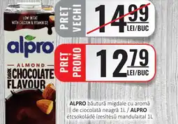 CBA ALPRO băutură migdale cu aromă de ciocolată neagră Ofertă