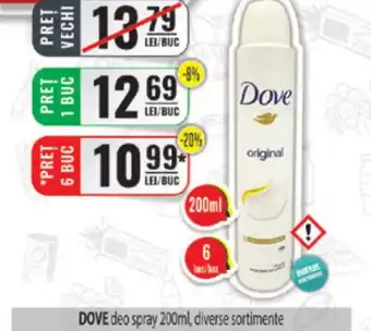 CBA DOVE deo spray Ofertă