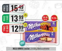 CBA MILKA MMMAX ciocolată Ofertă