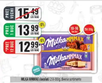 CBA MILKA MMMAX ciocolată Ofertă